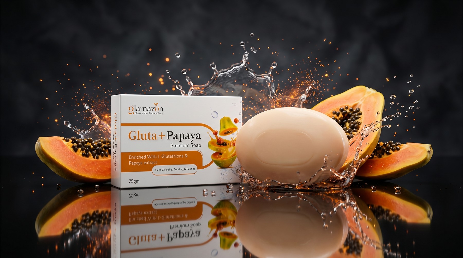 Gluta+Papaya Premium Soap