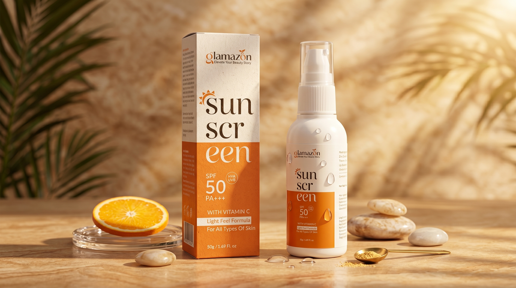Glamazon Sunscreen (SPF 50 PA+++)